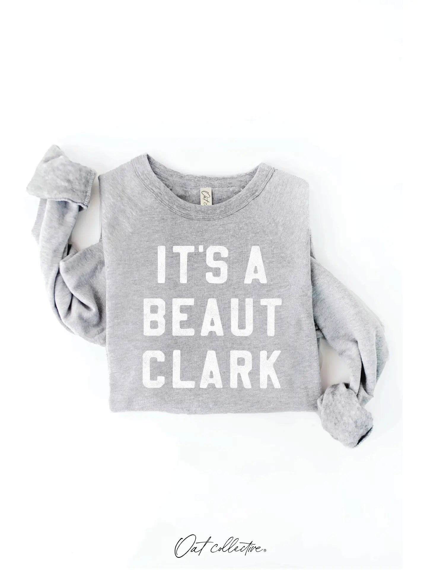 Hoodies & sweatshirts with crew neck sleek charm-It's A Beaut Clark Graphic Sweatshirt