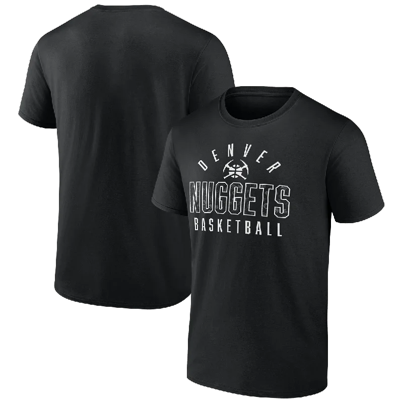 casual fit t-shirts for everyday wear-Nuggets Basketball S/S Tee