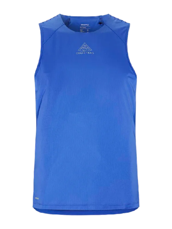 elegant tops for evening wear-Craft Men's Pro Trail Singlet