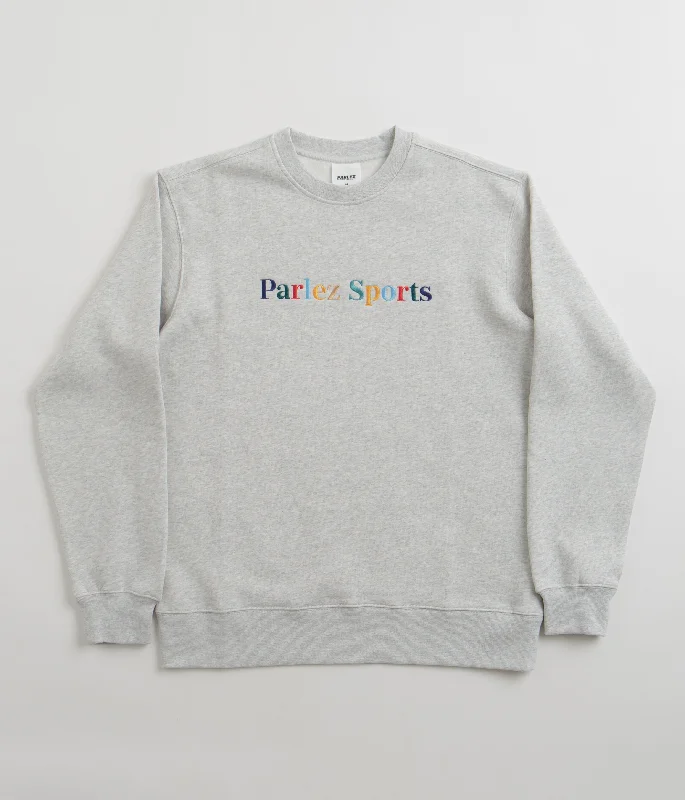 Hoodies & sweatshirts with zip-up cozy fit-Parlez Leaf Crewneck Sweatshirt - Heather