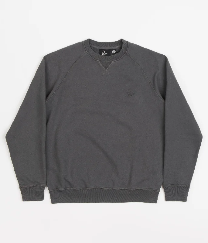 Hoodies & sweatshirts with taupe versatile shades-by Parra Logo Crewneck Sweatshirt - Charcoal