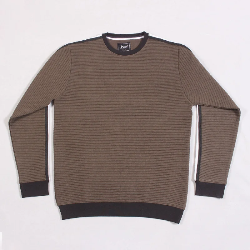 Hoodies & sweatshirts with high-end designer quality-Mens "EVANDER" Crewneck Winter Pull Over Sweatshirt