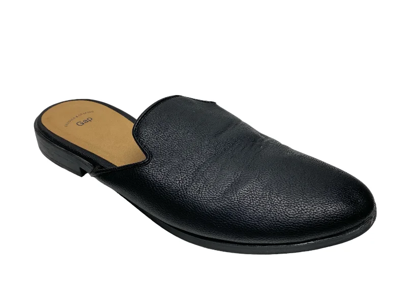 Flats with hypoallergenic leather-Shoes Flats By Gap In Black, Size: 7