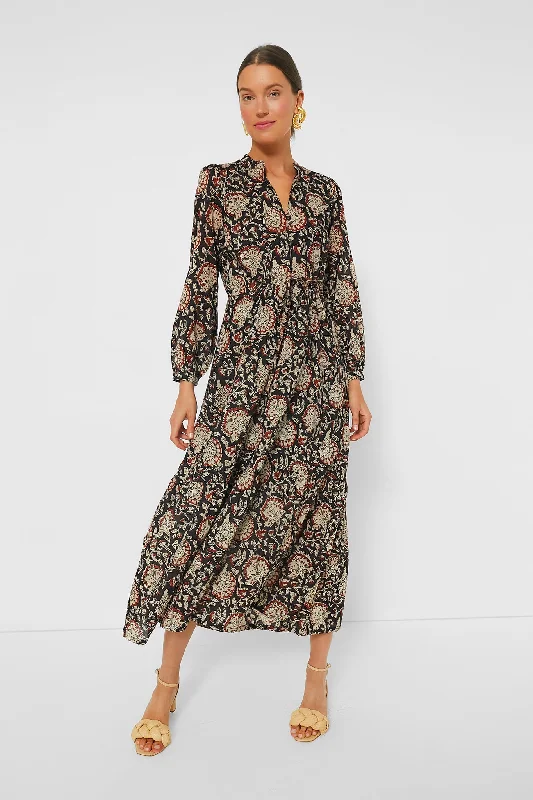 Sexy backless maxi dresses-Thalia Organic Frances Dress 3