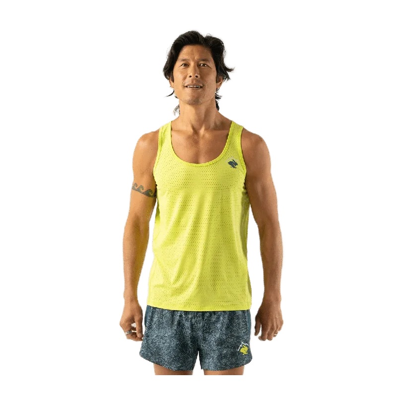 cute tops for date night-Rabbit Men's EZ Tank Perforated Top