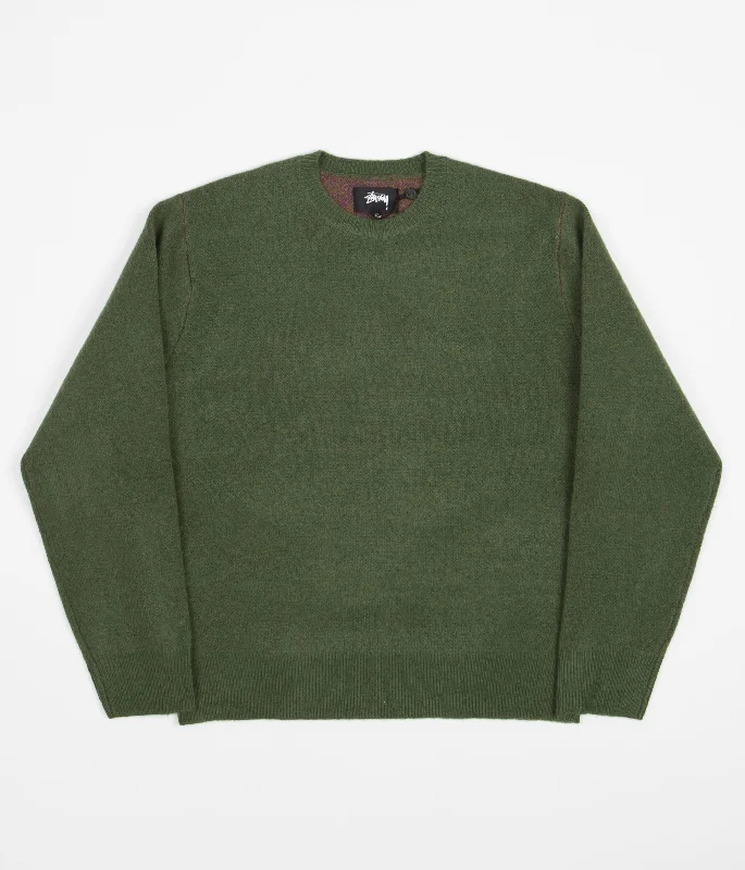 Hoodies & sweatshirts with affordable bulk savings-Stussy Paisley Crewneck Sweatshirt - Green