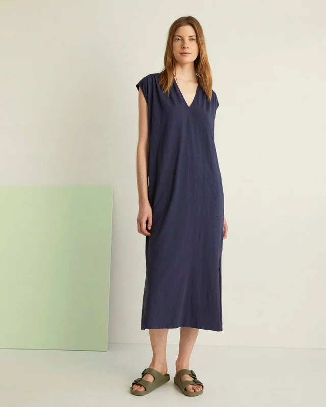 Cozy winter maxi dresses-Yerse Veronica Sleeveless Dress