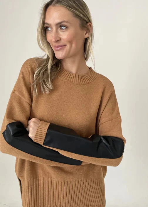 off-shoulder tunic tops for a stylish look-SIX FIFTY SLOANE SWEATER