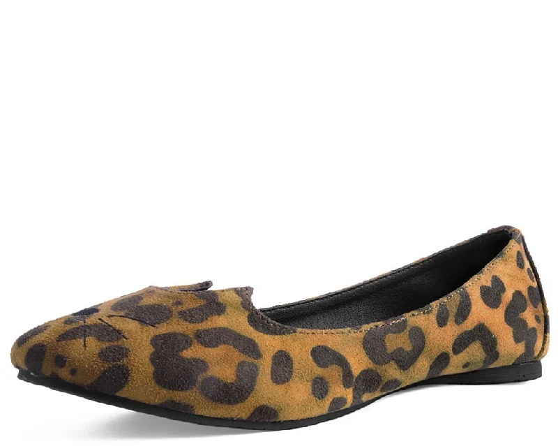 Flats with budget bulk savings-Leopard Sophistakitty Flat *ALL ITEMS FINAL SALE/NON-RETURNABLE*