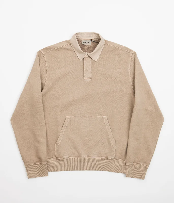 Hoodies & sweatshirts with beige versatile tones-Carhartt Duster Script Sweatshirt - Nomad