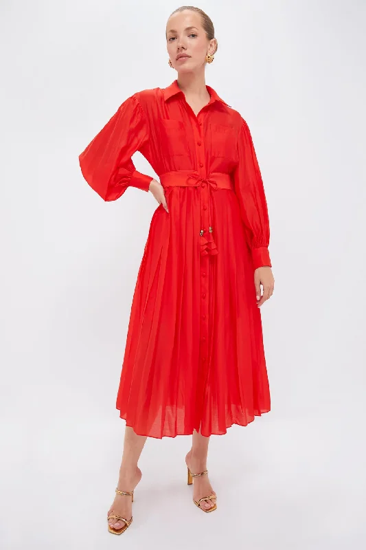 Stylish wrap maxi dresses-Red Alert Tenley Dress