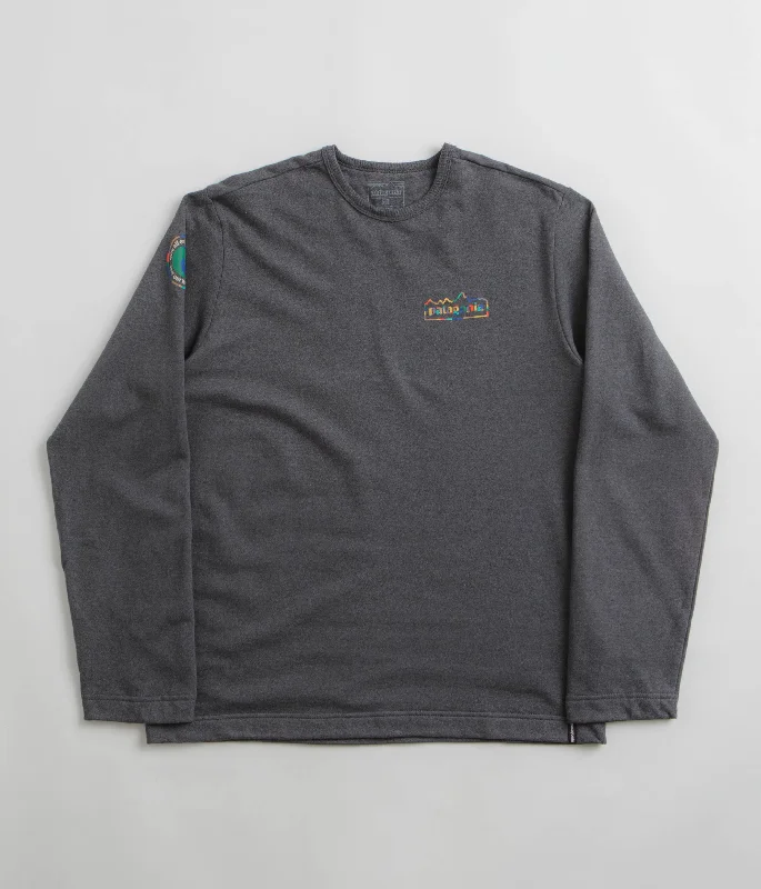 Hoodies & sweatshirts with heavy wool warmth-Patagonia Unity Fitz Wildrise Crewneck Sweatshirt - Ink Black