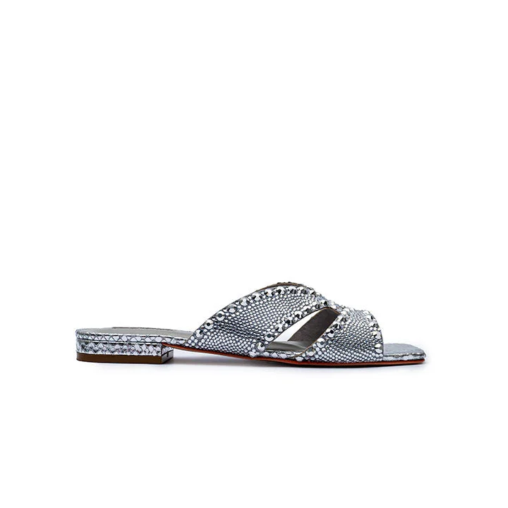 Flats with high-end woven patterns-Acerra