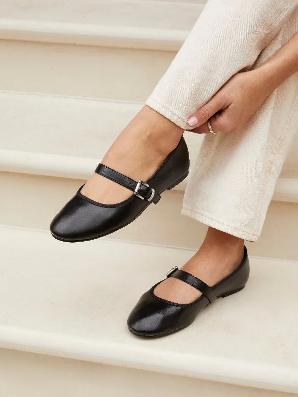 Flats with organic rubber softness-ODETTE