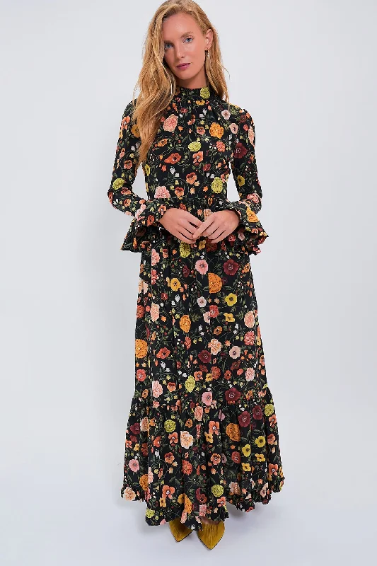 Flowy summer maxi dresses-Botticelli Visconti Dress