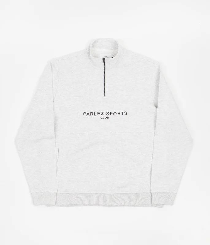 Hoodies & sweatshirts with shrink-resistant fleece-Parlez Endurance 1/4 Zip Sweatshirt - Heather