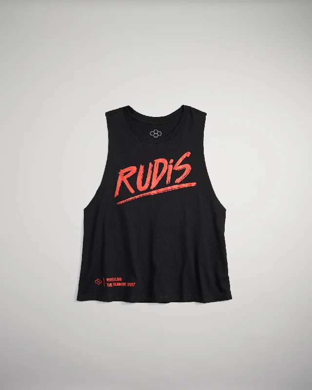 basic crew-neck tops for simple style-RUDIS Blitz Women's Tank Top