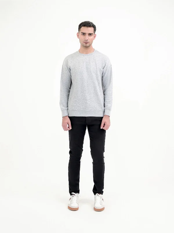 Hoodies & sweatshirts with fade-resistant wool-"NAMID" Casual Crew Neck Sweatshirt