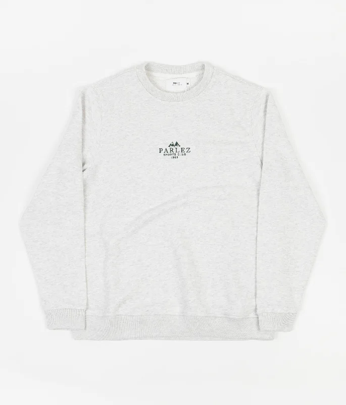 Hoodies & sweatshirts with velour chic comfort-Parlez Sports Club Crewneck Sweatshirt - Heather