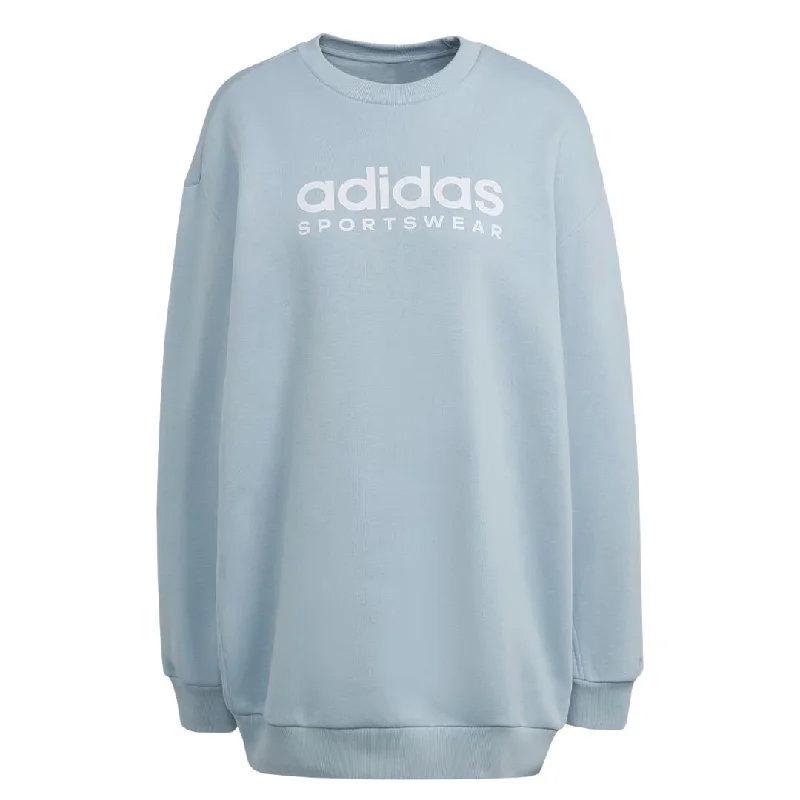 Hoodies & sweatshirts with zip-up chic elegance-adidas - Women's All Season Fleece Graphic Sweatshirt (IL3248)