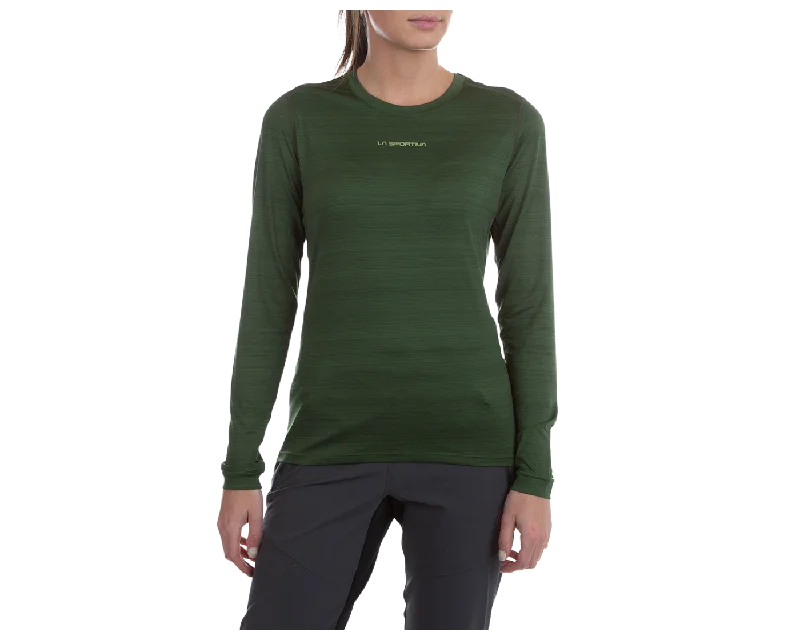 oversized tops for relaxed fit-La Sportiva Women's Tour Long sleeve Top