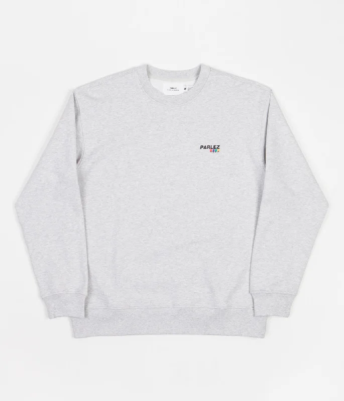 Hoodies & sweatshirts with shrink-proof cotton weave-Parlez Altair Crewneck Sweatshirt - Heather