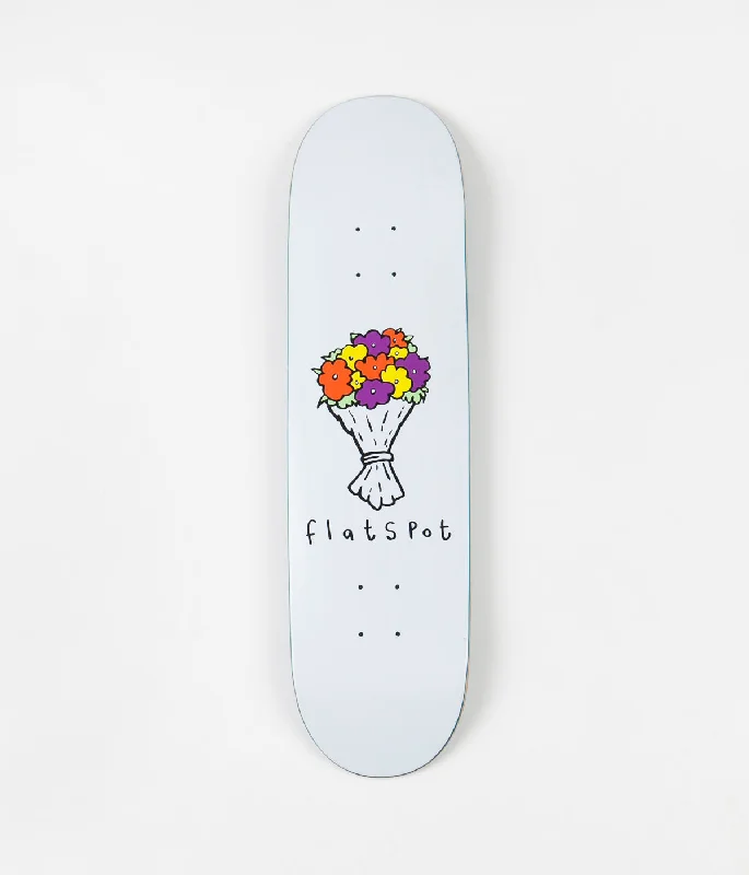 Flats with heavy suede support-Flatspot Flowers Deck - 8"