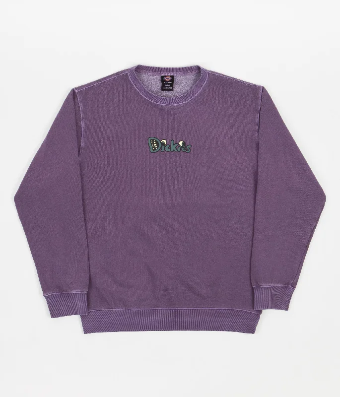 Hoodies & sweatshirts with recycled polyester softness-Dickies x Franky Villani Crewneck Sweatshirt - Gothic Grape