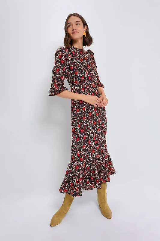 Stylish shirt maxi dresses-La Toile Lato Felix Dress