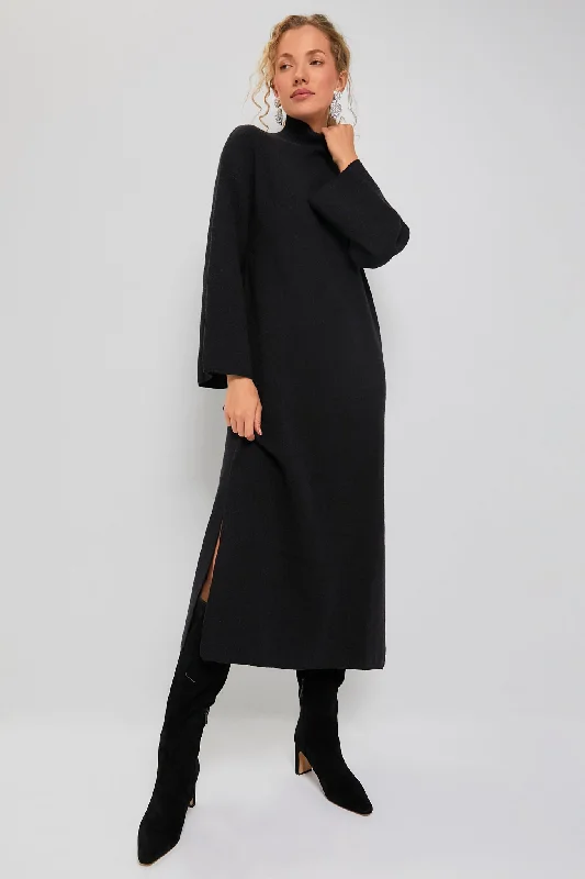 Simple shift maxi dresses-Noir Vivianne Maxi Dress