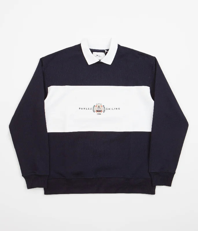 Hoodies & sweatshirts with affordable pricing packs-Parlez Maiden Sweatshirt - Navy