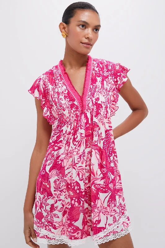 Classic A-line dresses-Pink Jengel Sasha Mini Dress